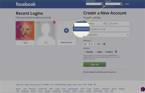 www facebook log in|Forgot password .